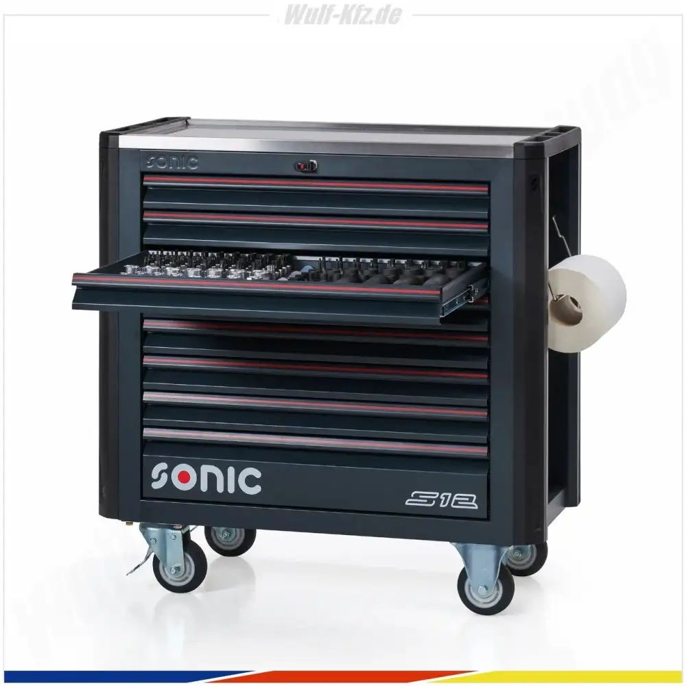 Sonic gefüllter Werkstattwagen NEXT S12 / 497-​tlg.